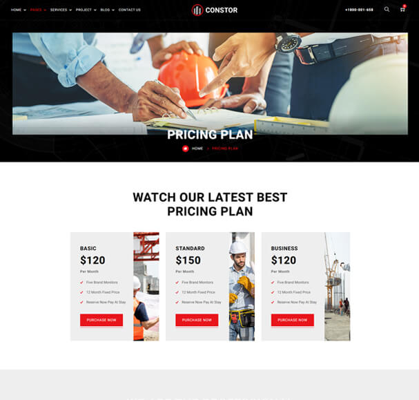 pricing plan